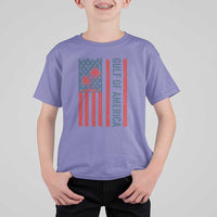 Funny Gulf Of US America Est 2025 T Shirt For Kid USA American Flag