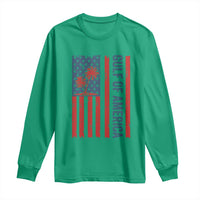 Funny Gulf Of US America Est 2025 Long Sleeve Shirt USA American Flag