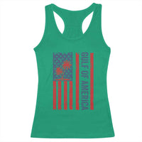 Funny Gulf Of US America Est 2025 Racerback Tank Top USA American Flag