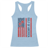 Funny Gulf Of US America Est 2025 Racerback Tank Top USA American Flag