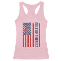 Funny Gulf Of US America Est 2025 Racerback Tank Top USA American Flag