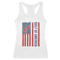 Funny Gulf Of US America Est 2025 Racerback Tank Top USA American Flag