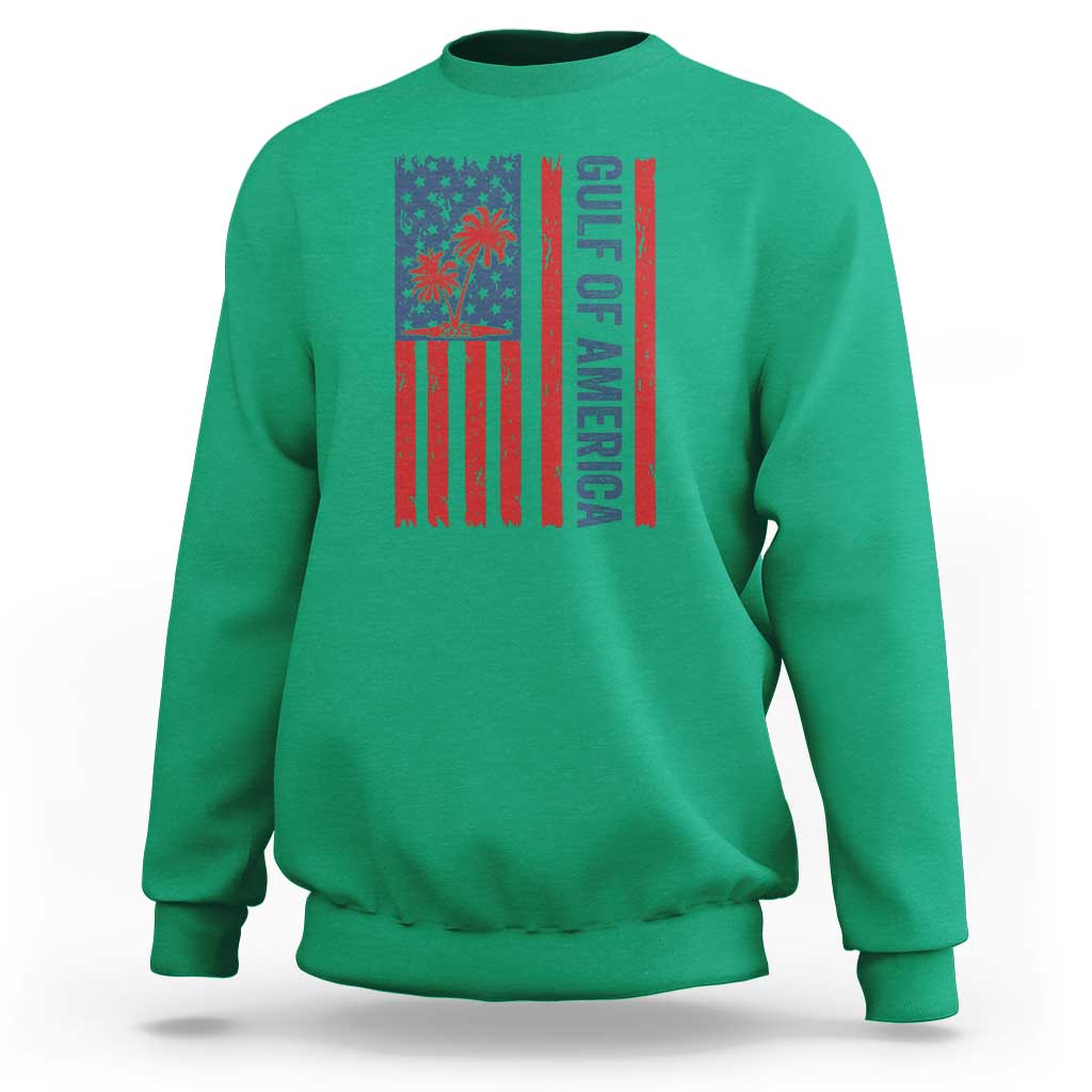 Funny Gulf Of US America Est 2025 Sweatshirt USA American Flag