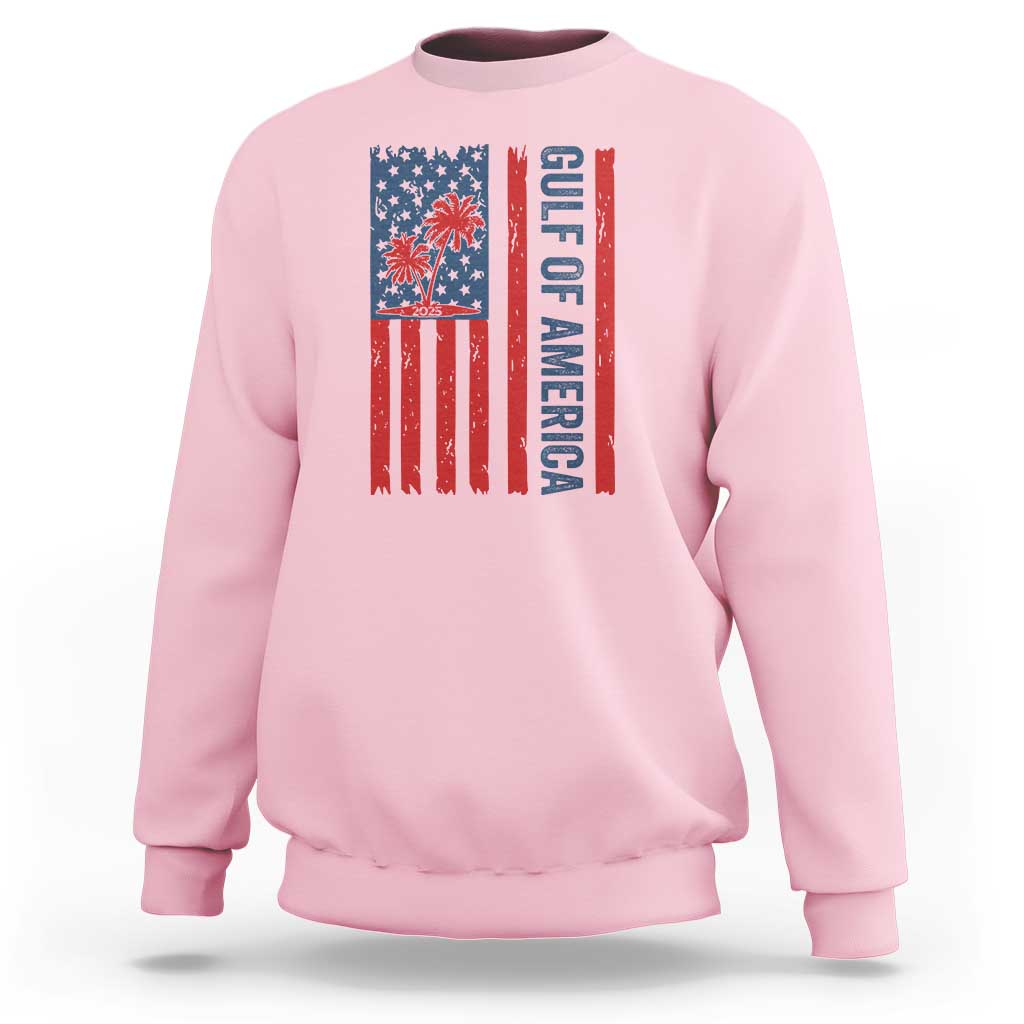 Funny Gulf Of US America Est 2025 Sweatshirt USA American Flag
