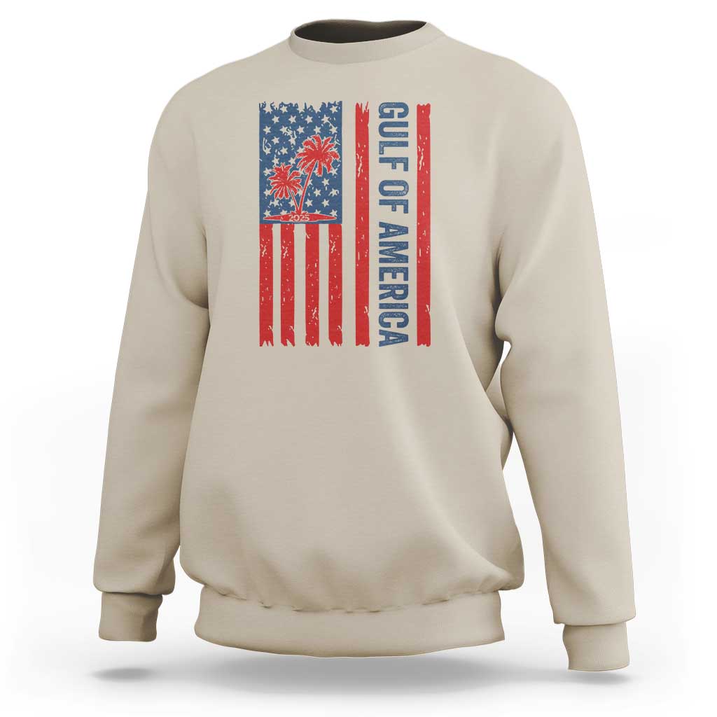 Funny Gulf Of US America Est 2025 Sweatshirt USA American Flag