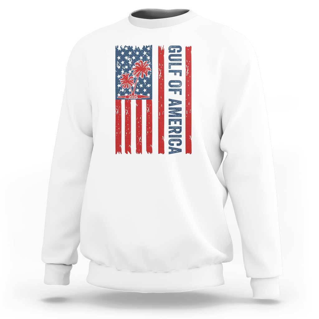 Funny Gulf Of US America Est 2025 Sweatshirt USA American Flag