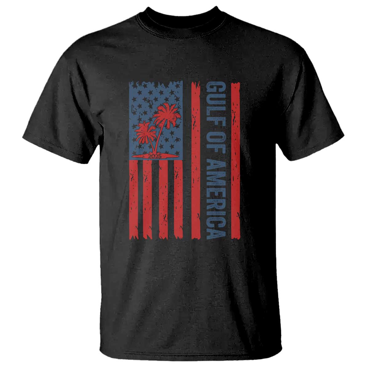 Funny Gulf Of US America Est 2025 T Shirt USA American Flag