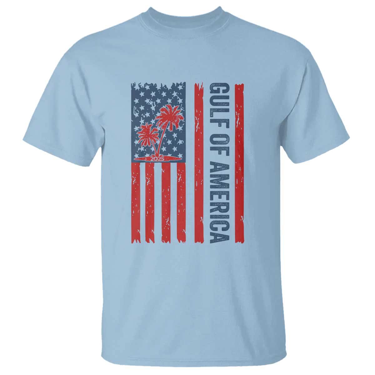 Funny Gulf Of US America Est 2025 T Shirt USA American Flag