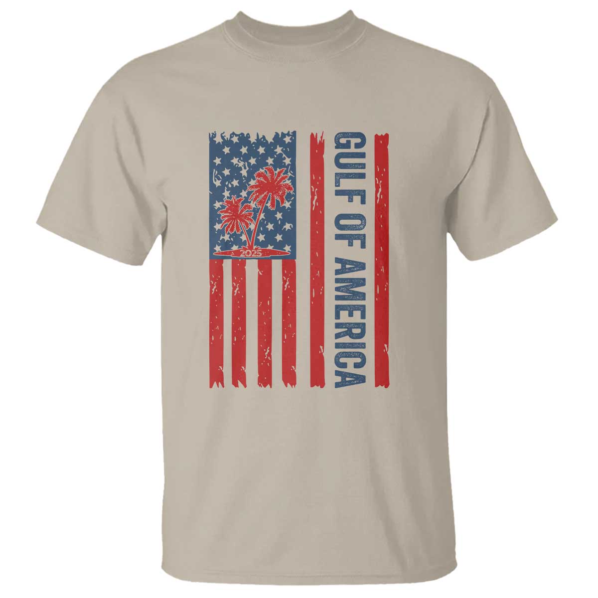 Funny Gulf Of US America Est 2025 T Shirt USA American Flag