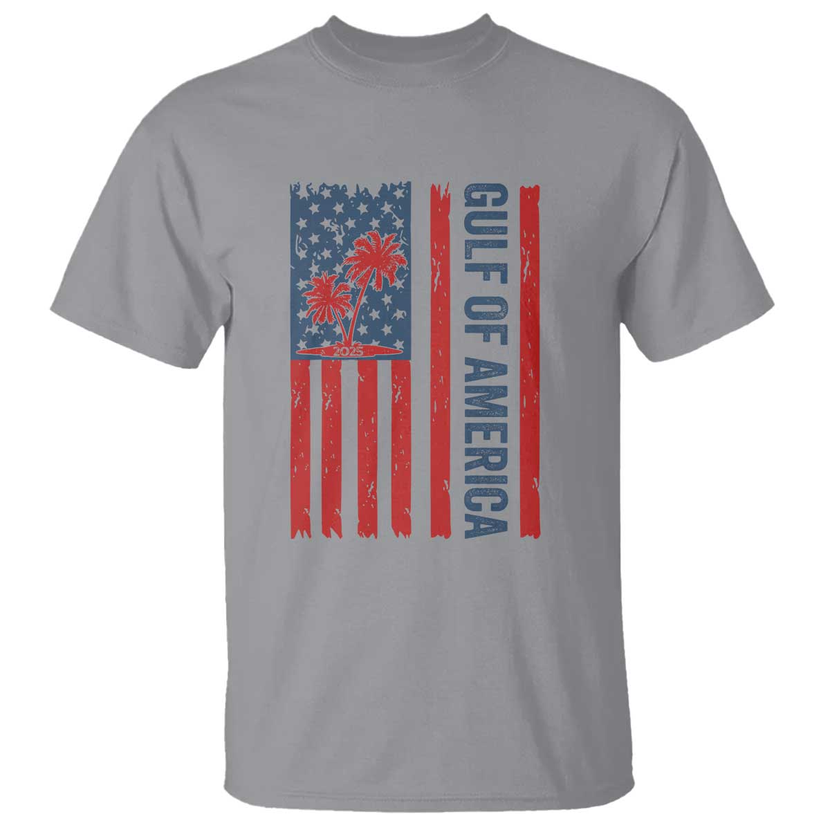 Funny Gulf Of US America Est 2025 T Shirt USA American Flag
