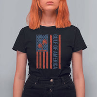 Funny Gulf Of US America Est 2025 T Shirt For Women USA American Flag