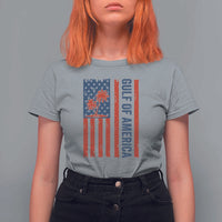 Funny Gulf Of US America Est 2025 T Shirt For Women USA American Flag