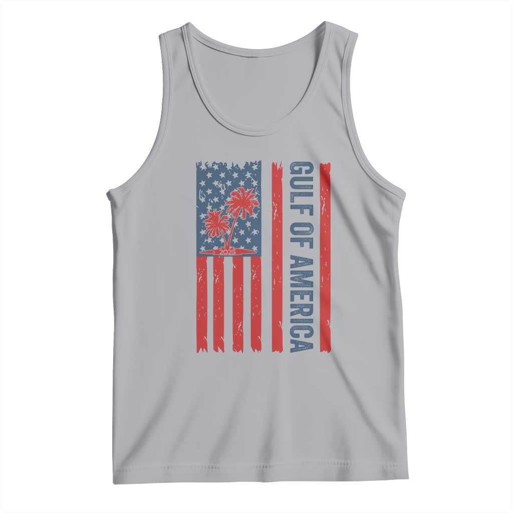 Funny Gulf Of US America Est 2025 Tank Top USA American Flag