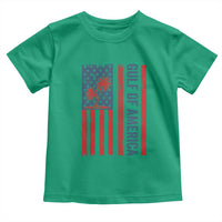 Funny Gulf Of US America Est 2025 Toddler T Shirt USA American Flag