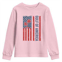 Funny Gulf Of US America Est 2025 Youth Sweatshirt USA American Flag