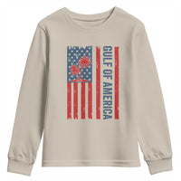 Funny Gulf Of US America Est 2025 Youth Sweatshirt USA American Flag
