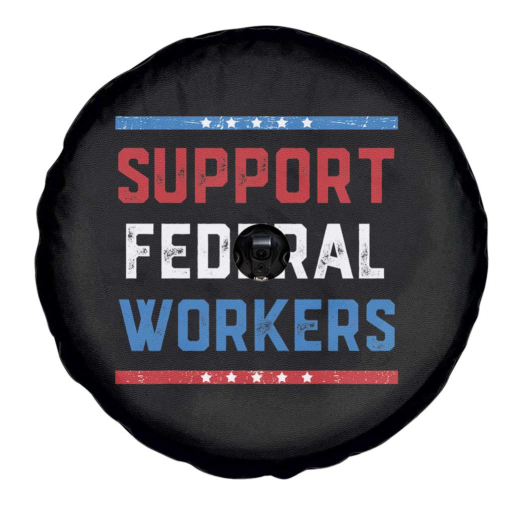 Support Federal Workers Spare Tire Cover Patriotic Protect Defend Employee Solidarity