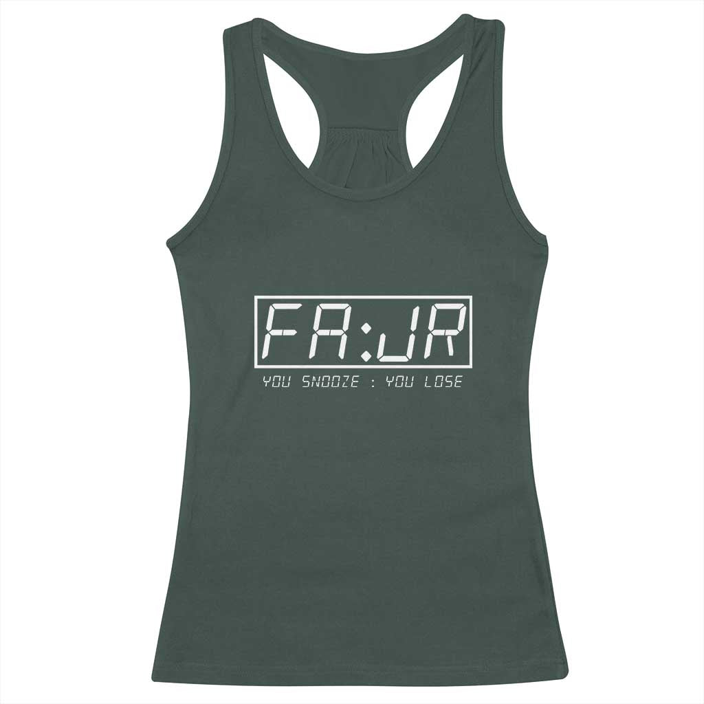 Fajr Time Muslim Racerback Tank Top Ramadan Mubarak Kareem