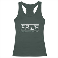 Fajr Time Muslim Racerback Tank Top Ramadan Mubarak Kareem