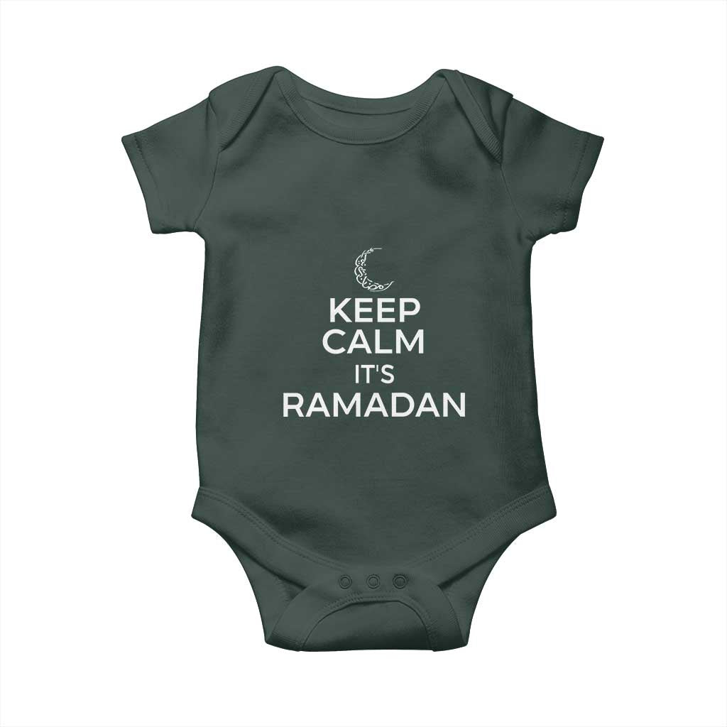 Keep Calm It's Ramadan Baby Onesie Kareem Eid Mubarek Islamic Muslims