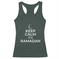 Keep Calm It's Ramadan Racerback Tank Top Kareem Eid Mubarek Islamic Muslims