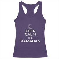 Keep Calm It's Ramadan Racerback Tank Top Kareem Eid Mubarek Islamic Muslims