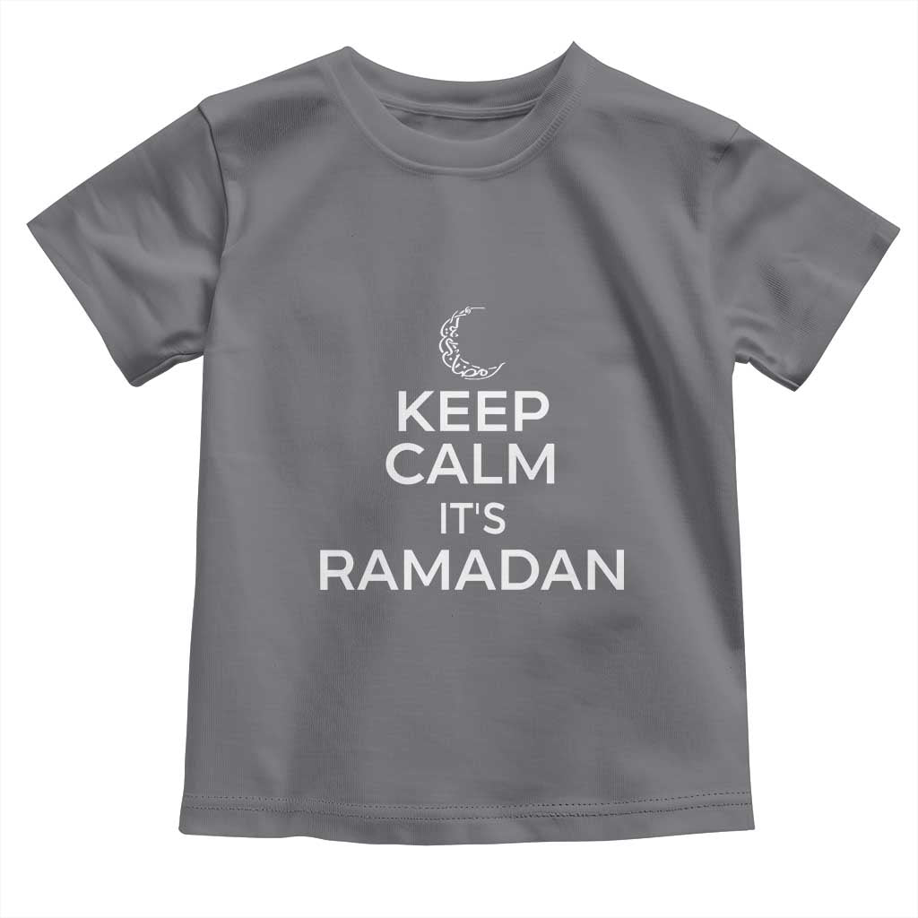 Keep Calm It's Ramadan Toddler T Shirt Kareem Eid Mubarek Islamic Muslims