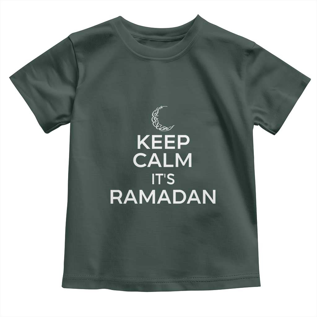 Keep Calm It's Ramadan Toddler T Shirt Kareem Eid Mubarek Islamic Muslims
