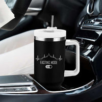 Happy Ramadan Islamic Tumbler With Handle Fasting Mode Is On Muslim