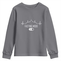 Happy Ramadan Islamic Youth Sweatshirt Fasting Mode Is On Muslim