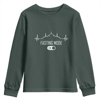 Happy Ramadan Islamic Youth Sweatshirt Fasting Mode Is On Muslim