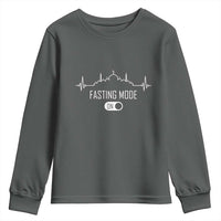 Happy Ramadan Islamic Youth Sweatshirt Fasting Mode Is On Muslim