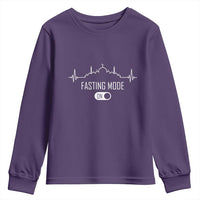 Happy Ramadan Islamic Youth Sweatshirt Fasting Mode Is On Muslim