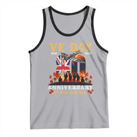 VE Day 80th Anniversary Tank Top 2025 Celebration Union Flag WWII Remembrance