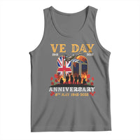 VE Day 80th Anniversary Tank Top 2025 Celebration Union Flag WWII Remembrance