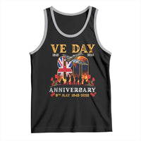 VE Day 80th Anniversary Tank Top 2025 Celebration Union Flag WWII Remembrance