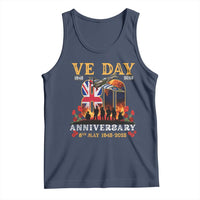 VE Day 80th Anniversary Tank Top 2025 Celebration Union Flag WWII Remembrance