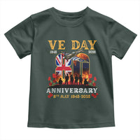 VE Day 80th Anniversary Toddler T Shirt 2025 Celebration Union Flag WWII Remembrance