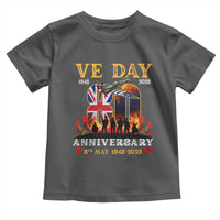 VE Day 80th Anniversary Toddler T Shirt 2025 Celebration Union Flag WWII Remembrance