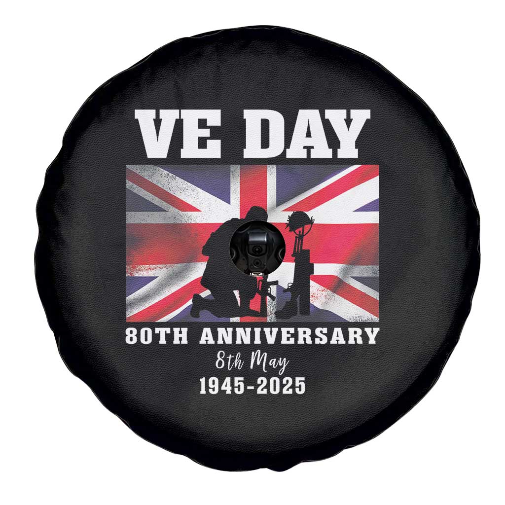 VE Day 80th Anniversary Spare Tire Cover Victory in Europe Union Flag WWII Remembrance