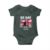 VE Day 80th Anniversary Baby Onesie Victory in Europe Union Flag WWII Remembrance