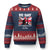 VE Day 80th Anniversary Ugly Christmas Sweater Victory in Europe Union Flag WWII Remembrance - Wonder Print Shop