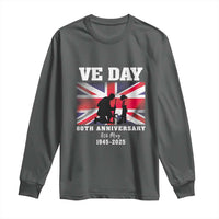 VE Day 80th Anniversary Long Sleeve Shirt Victory in Europe Union Flag WWII Remembrance