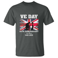 VE Day 80th Anniversary T Shirt Victory in Europe Union Flag WWII Remembrance