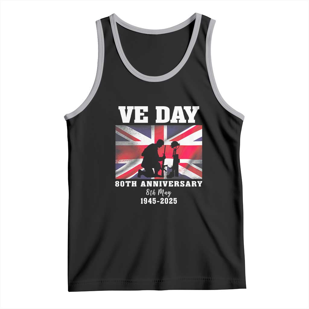 VE Day 80th Anniversary Tank Top Victory in Europe Union Flag WWII Remembrance
