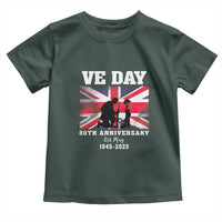 VE Day 80th Anniversary Toddler T Shirt Victory in Europe Union Flag WWII Remembrance