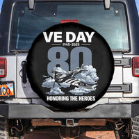 VE Day 80th Anniversary Spare Tire Cover 2025 Celebration WWII Remembrance Retro