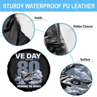 VE Day 80th Anniversary Spare Tire Cover 2025 Celebration WWII Remembrance Retro