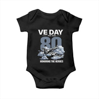 VE Day 80th Anniversary Baby Onesie 2025 Celebration WWII Remembrance Retro