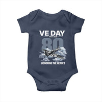 VE Day 80th Anniversary Baby Onesie 2025 Celebration WWII Remembrance Retro